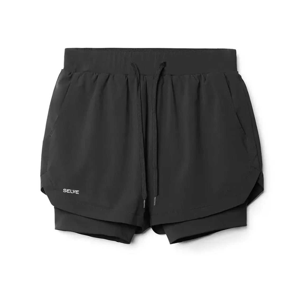 Men's 2 in 1 Compression Shorts